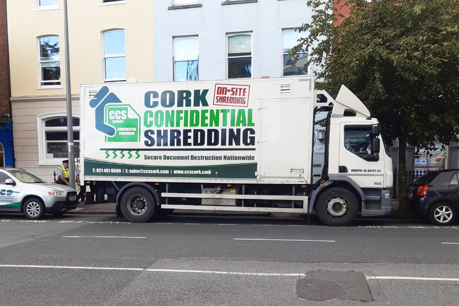 CCS Cork shredding cork confidential shredding